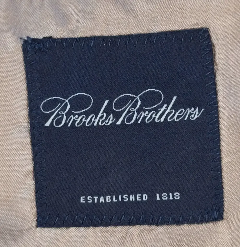 Brooks Brothers Sport Coat Mens 44 Regular Gray Wool Check Single Vent 2 Btn